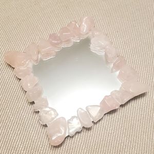 🎀2FOR15🎀Crystal mirror rose quartz